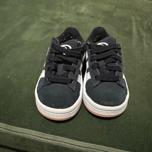 adidas Kids Black and White Sneakers